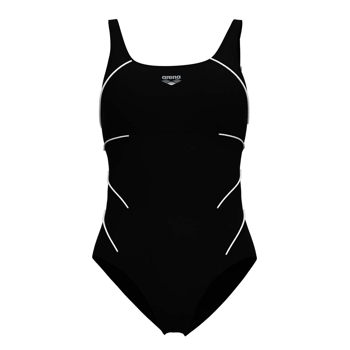 Arena Jewel badedragt uden bøjle, sort - 006523 - 501 - Black - White