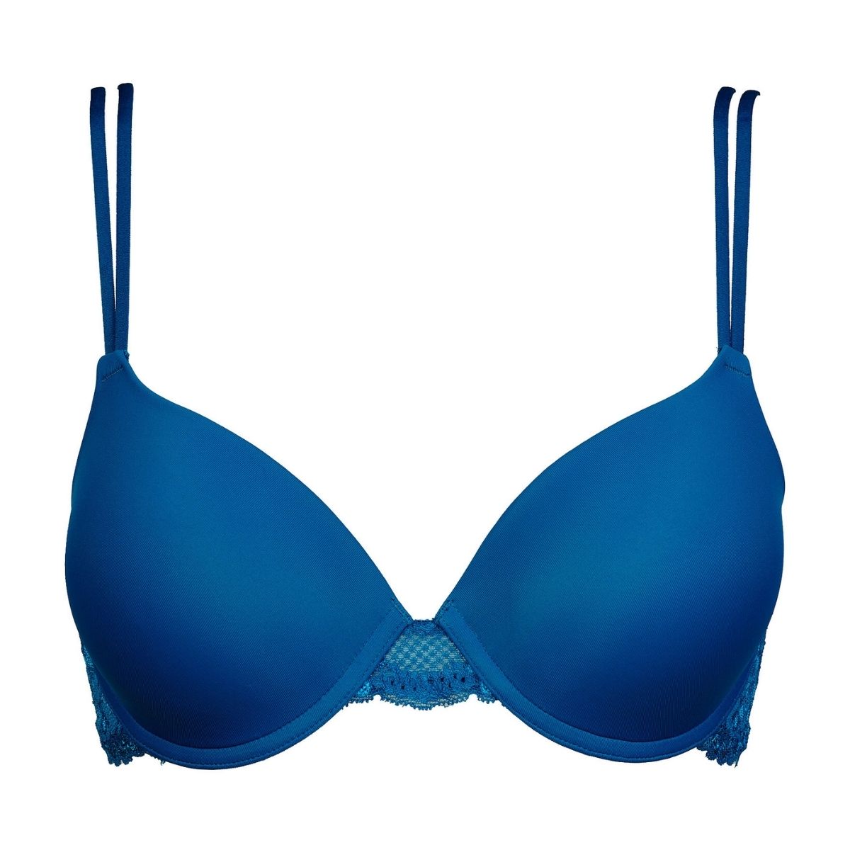 After Eden Double Boost Lace push-up BH, blå - 10.08.5860 - 175 - Petrol