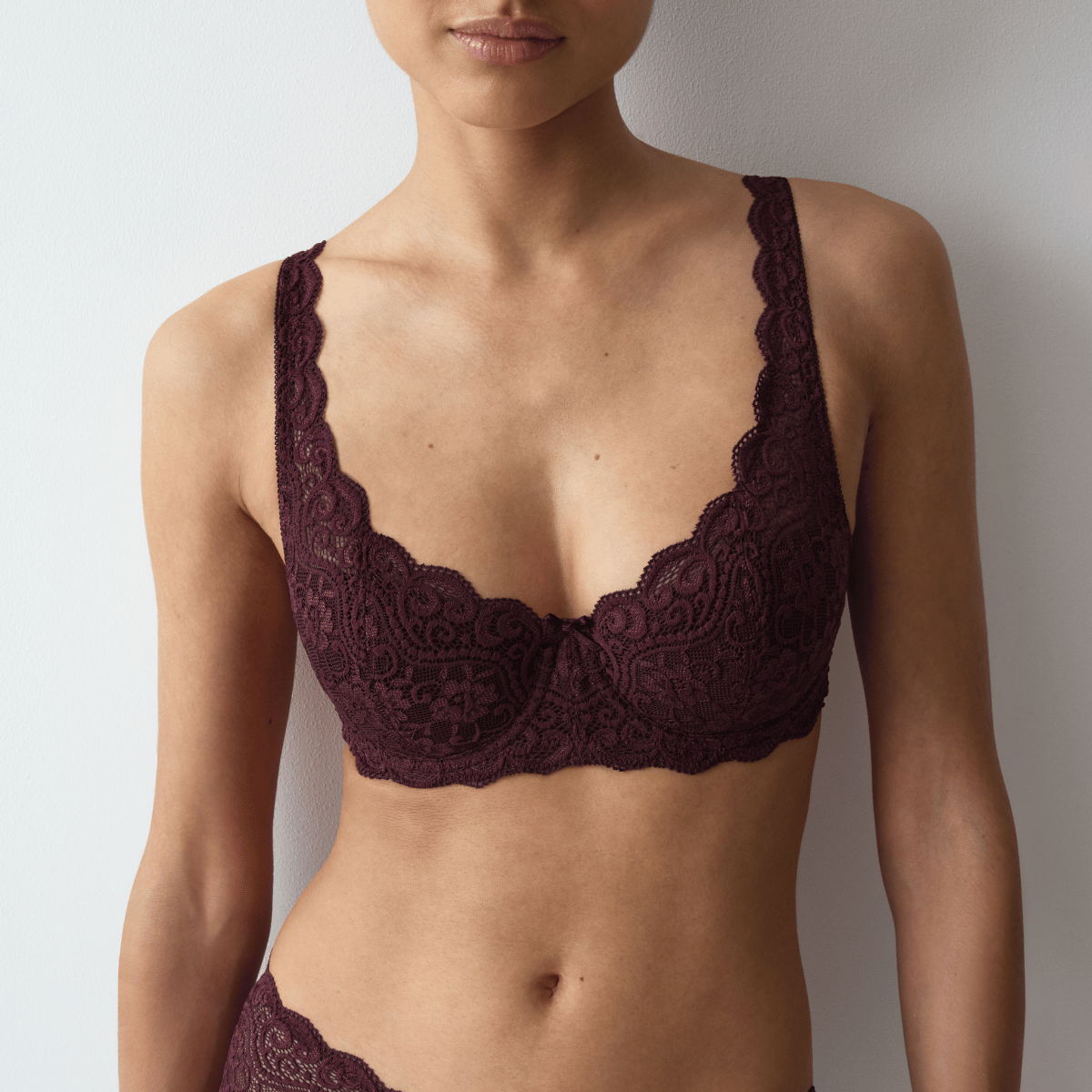 Triumph Amourette WHP BH med vattering, rød - 10209584 - 7291 - Claret