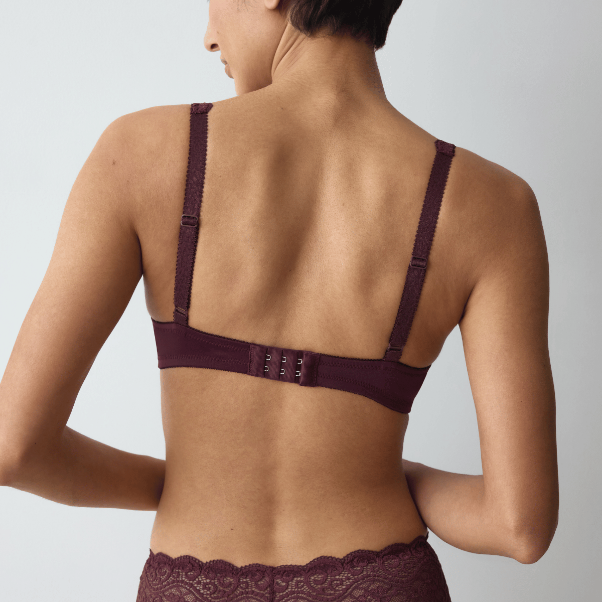 Triumph Amourette WHP BH med vattering, rød - 10209584 - 7291 - Claret