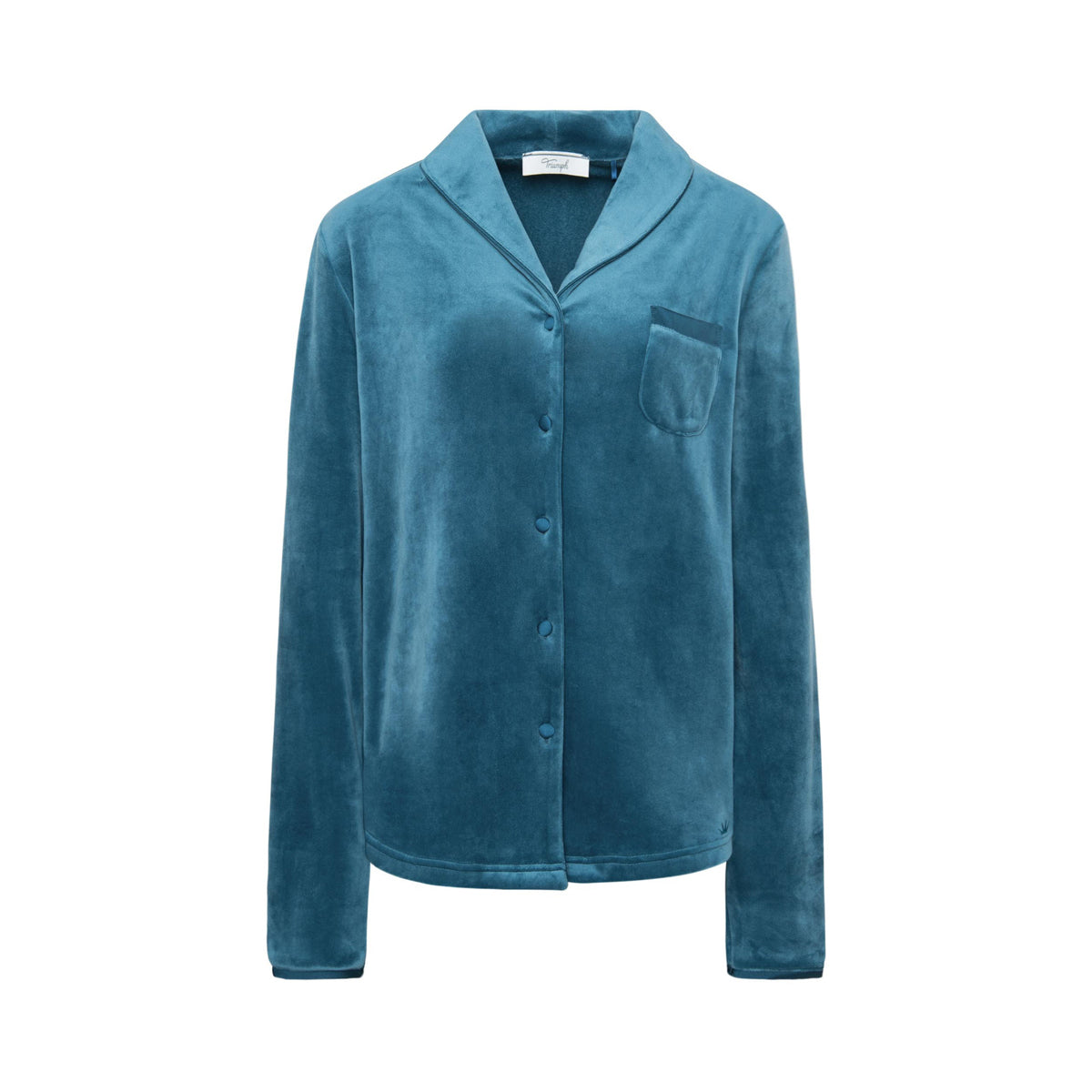 Triumph Mix & Match Velour Boyfriend - Smoky Blue - 10213389-1692