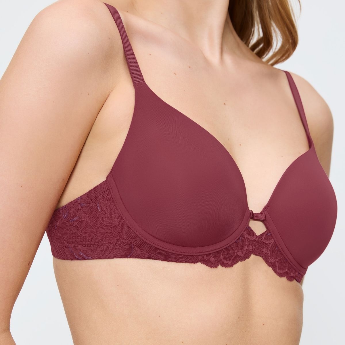 Triumph Amourette Charm WHP01 BH med bøjle, bordeaux - 10214459 - 6926 - Sweet Marsala