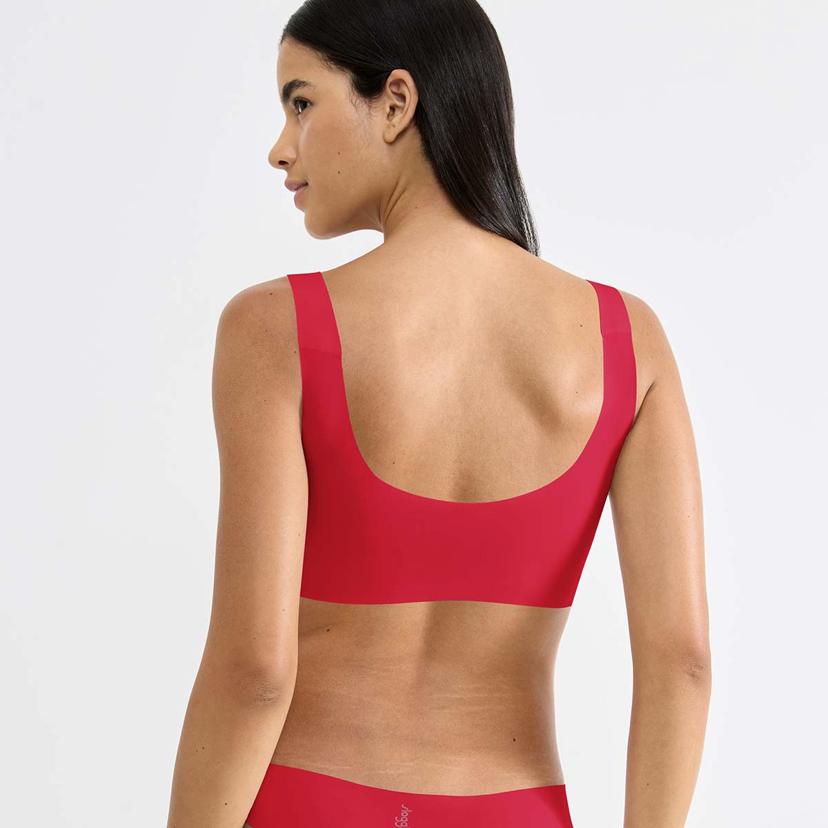 Sloggi Zero Feel 2.0 bralette top, rød - 10217786 - 00FZ - Shanghai Red