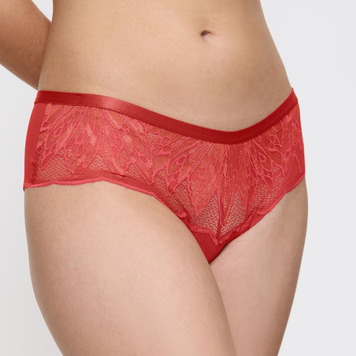 Triumph Crazy Stupid Love hipster trusse, koralrød - 10222367 - 1203 - Blood Orange