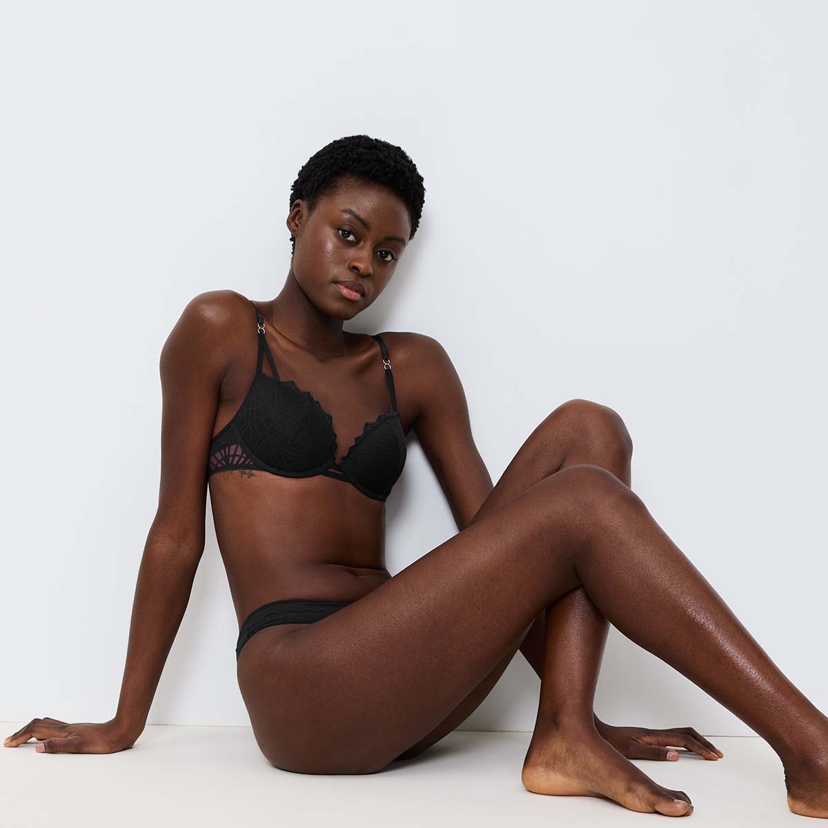 Triumph That Night In Vegas WHU push-up BH, sort - 10224875 - 0004 - Black