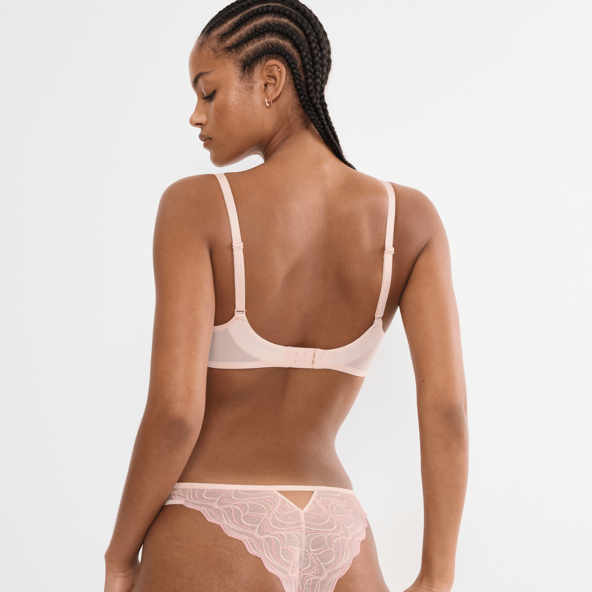 Triumph Palina Waves Of Glow balconette BH, lyserød - 10226332 - 0040 - Porcelain