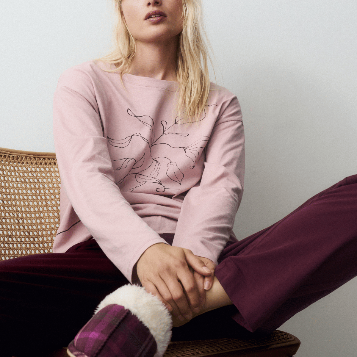 Triumph pyjamas, lyserød - 10229158 - M019 - Pink