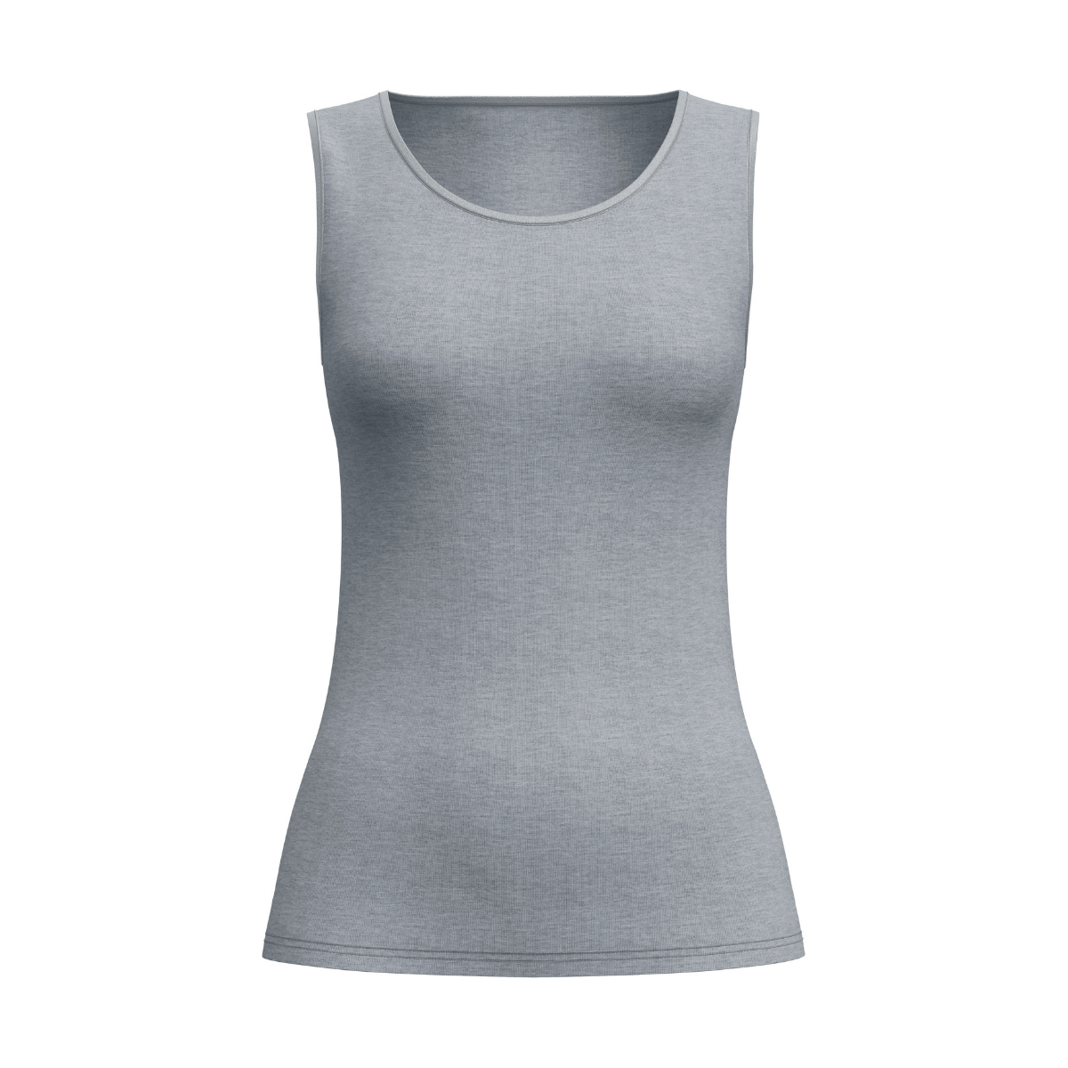Calida True Confidence Tank top, grå - 12735 - 857 - Platin Melé