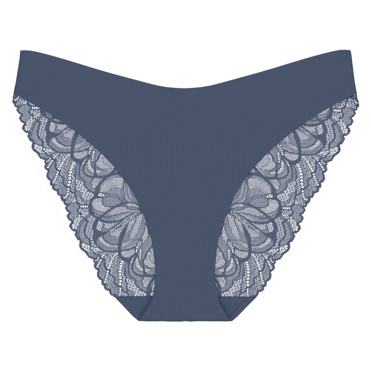 Triumph Body Make-Up Illusion Lace tai trusse, blå - 10219711 - 7873 - Indigo Veil