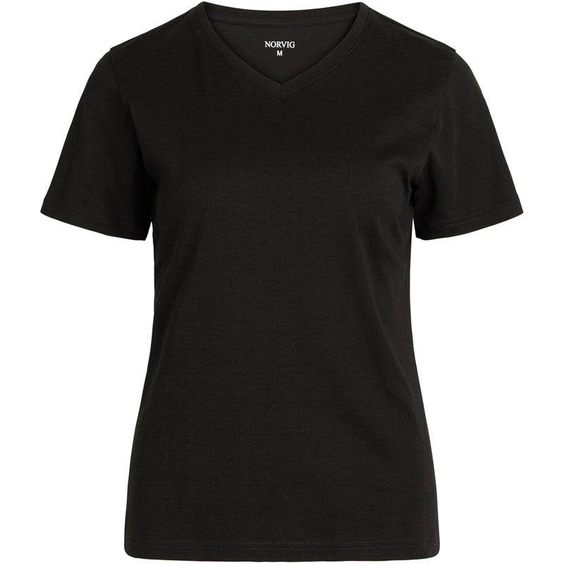 Norvig Ladies V-Neck - Black - 1553-SORT