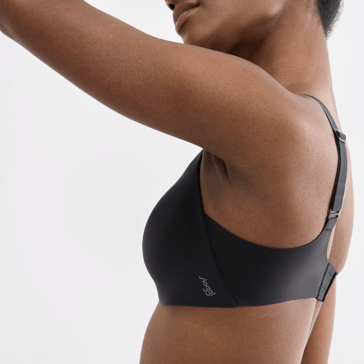 Sloggi Zero Feel 2.0 The Up BH uden bøjle, sort - 10228521 - 0004 - Black