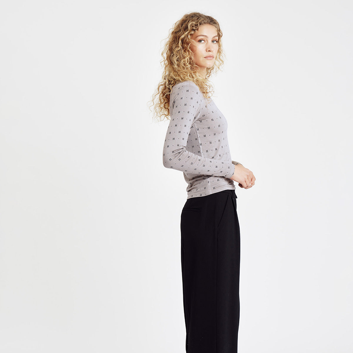 Hype The Detail bluse, brun - 3-650-14 - 4 - Sand