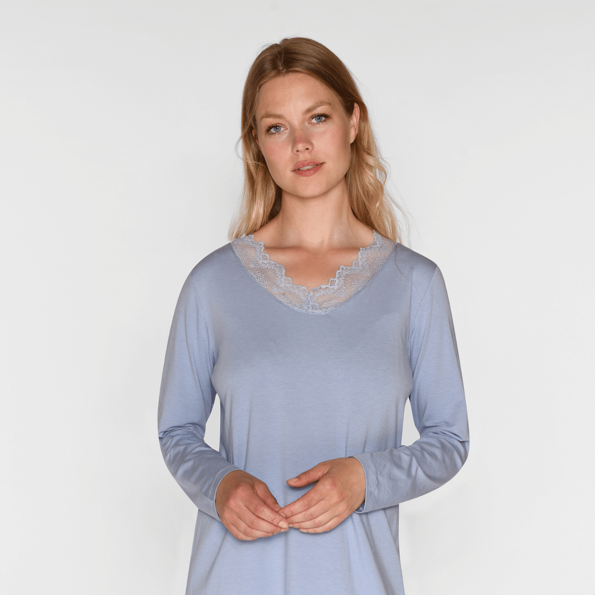 CCDK Jacqueline natkjole, lyseblå - 60174 - 6100 - Eventide