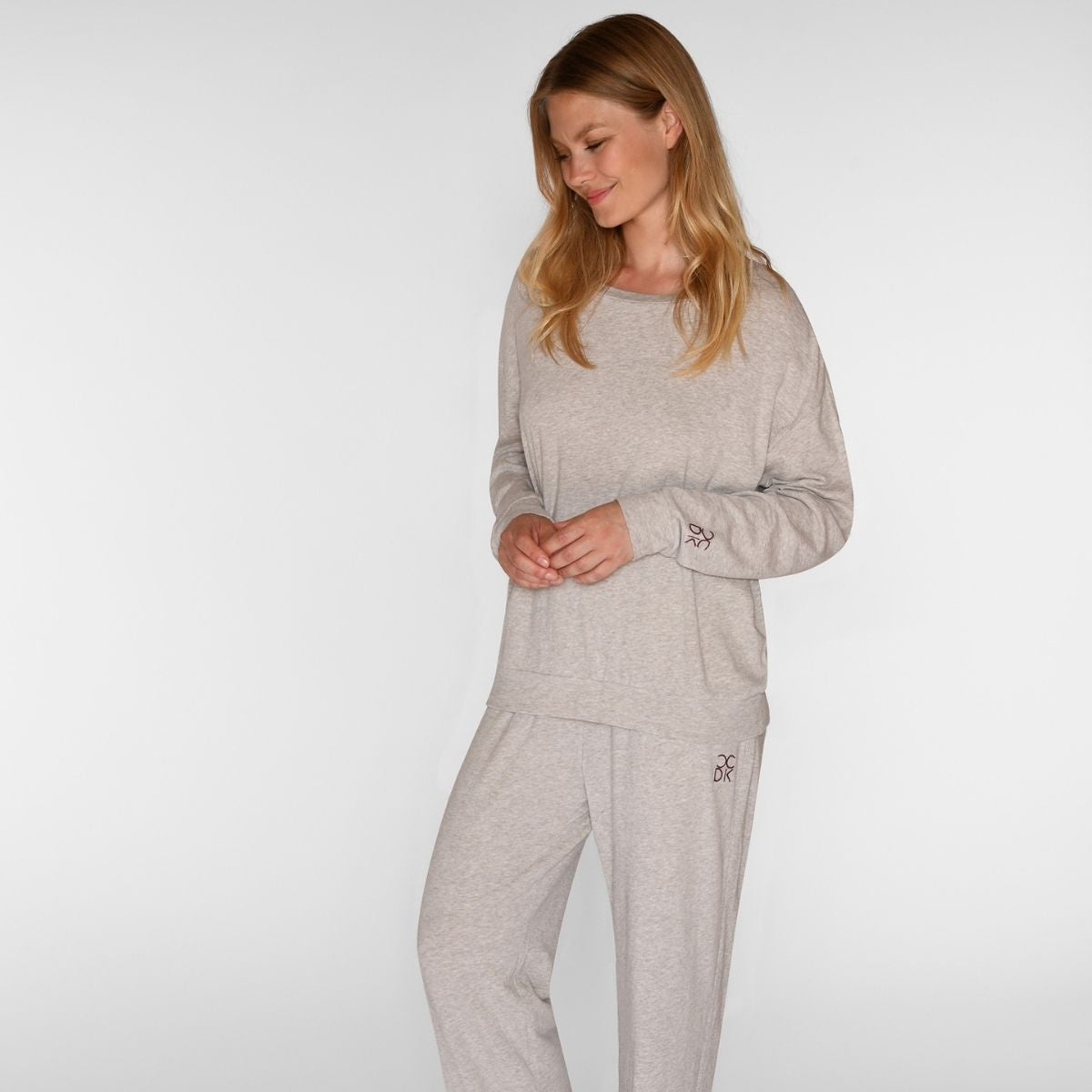 CCDK Joicy nattrøje, beige - 61600 - 1031 - Cement Melange