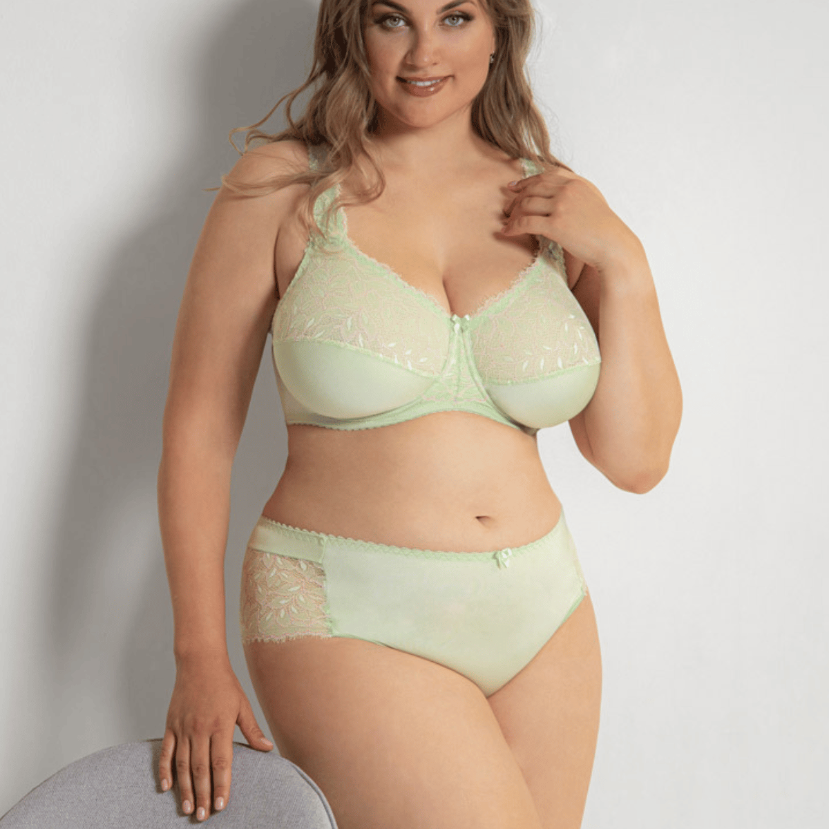 Plaisir Beate g-streng, grøn - 447-11 - 16 - Amazonite