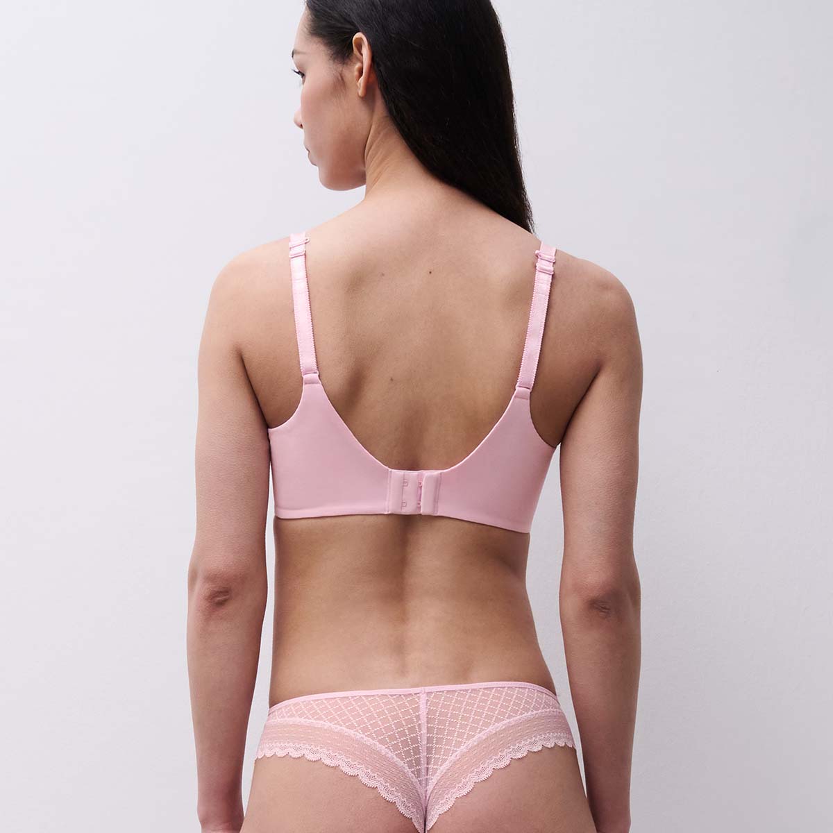 Chantelle EasyFeel Norah Chic plunge BH, lyserød - C16MNA - 083 - Candy Pink