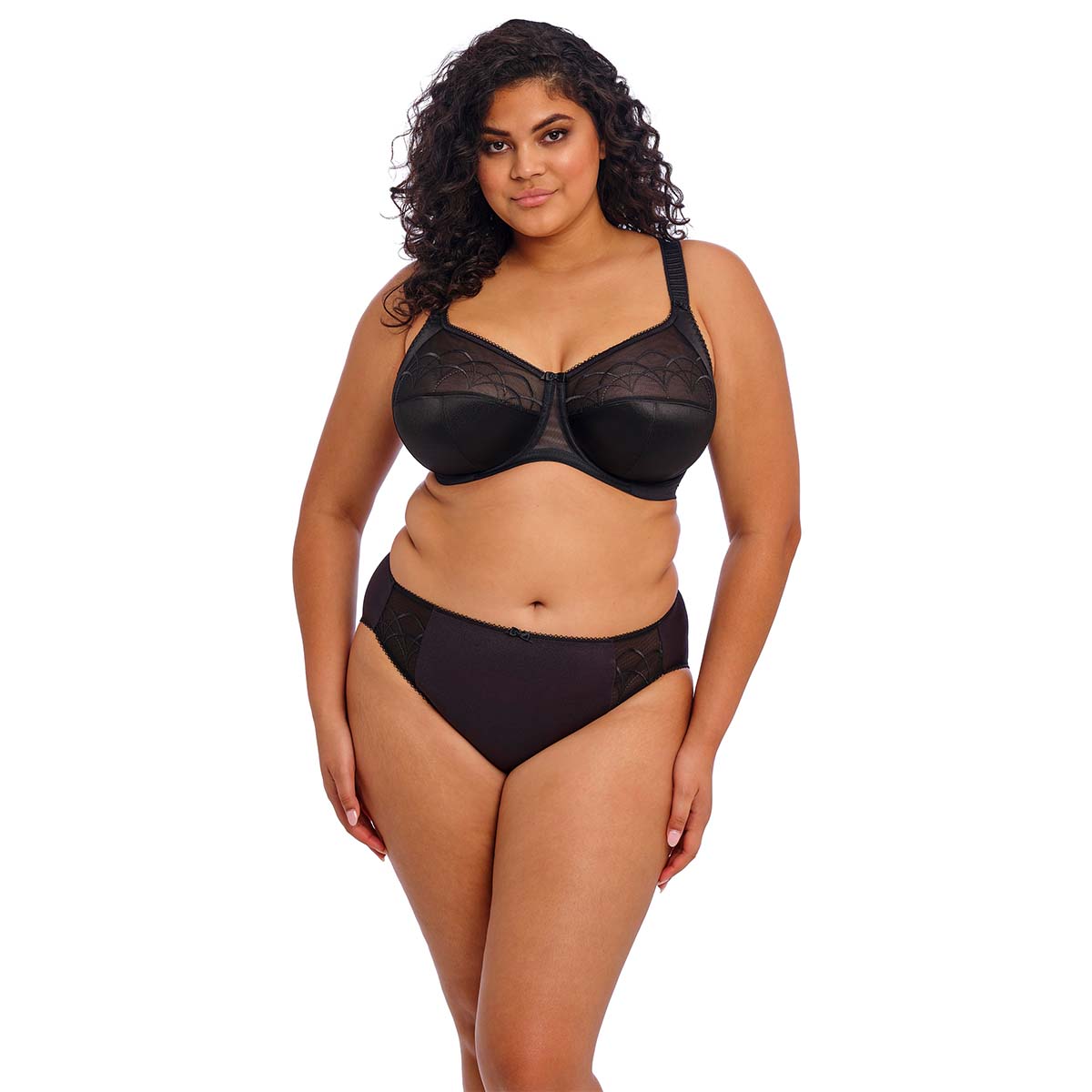 Elomi Cate BH med bøjle, sort - EL4030 - BLK - Black