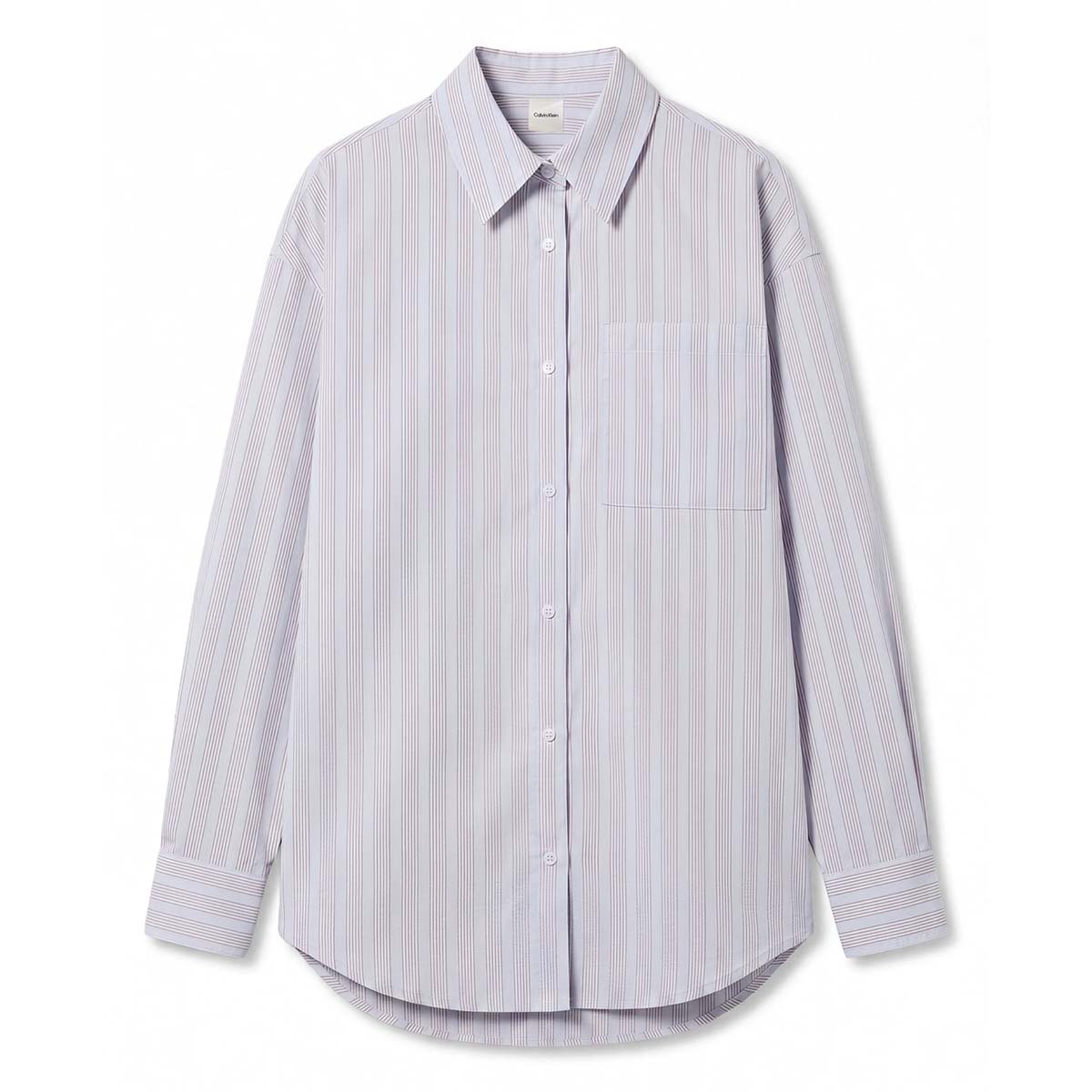 Calvin Klein natskjorte, lyseblå - LV00QS7595 - 4I8 - XL