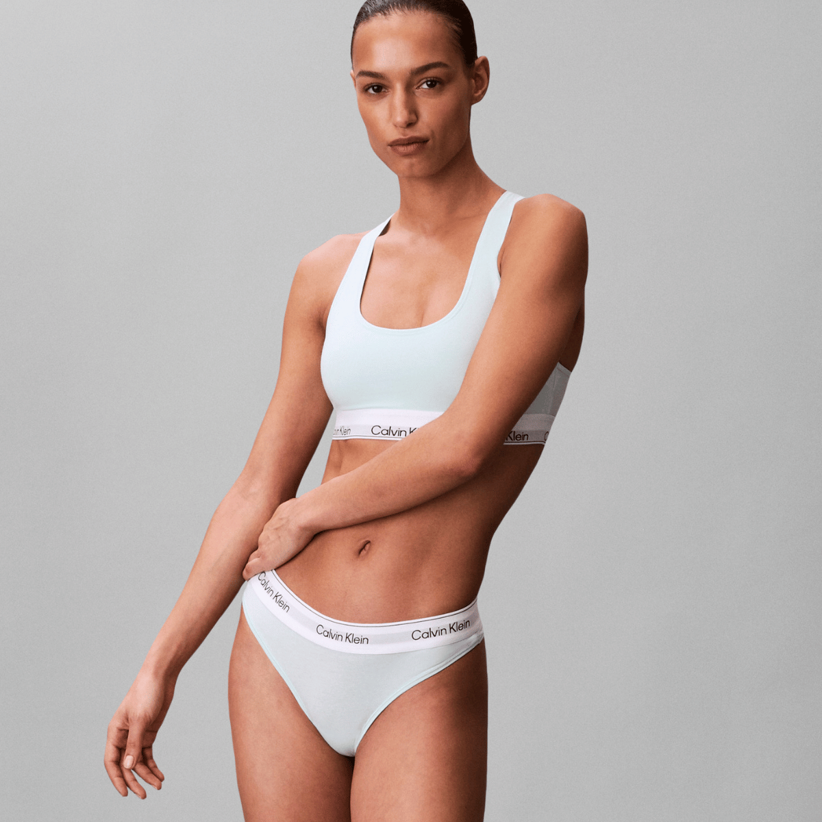 Calvin Klein Icon g-streng, grøn - LV00QF8518 - 3Q5 - Feel The Mint