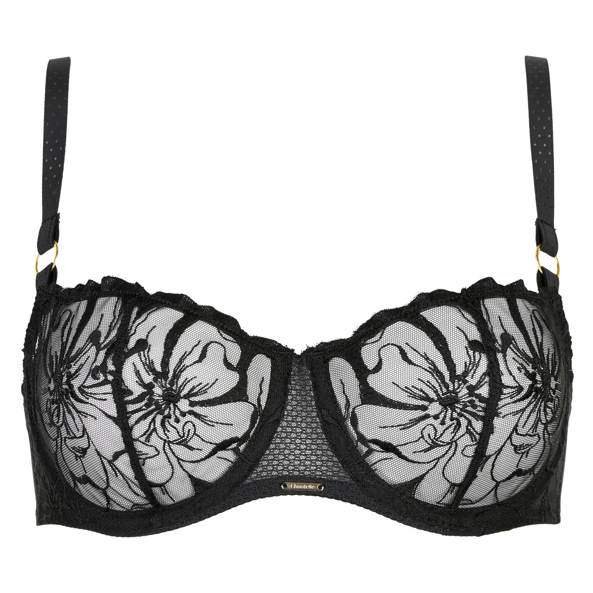 Chantelle Fleurs - Black - C12M50-011