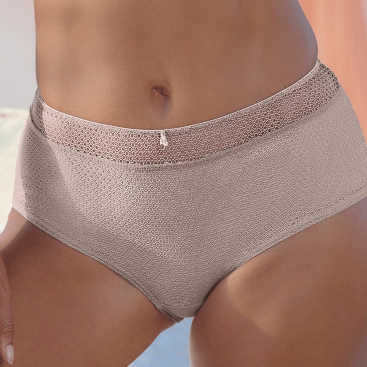 Lascana Nuance Perfect Basics hipster trusse, rosa - HO-323-P - sand - Sand