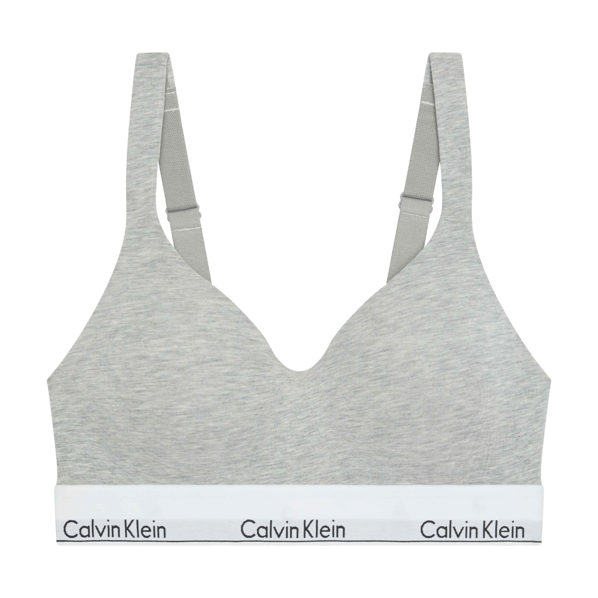 Calvin Klein Icon bralette BH, grå - LV00QF8500 - P7A - Grey Heather