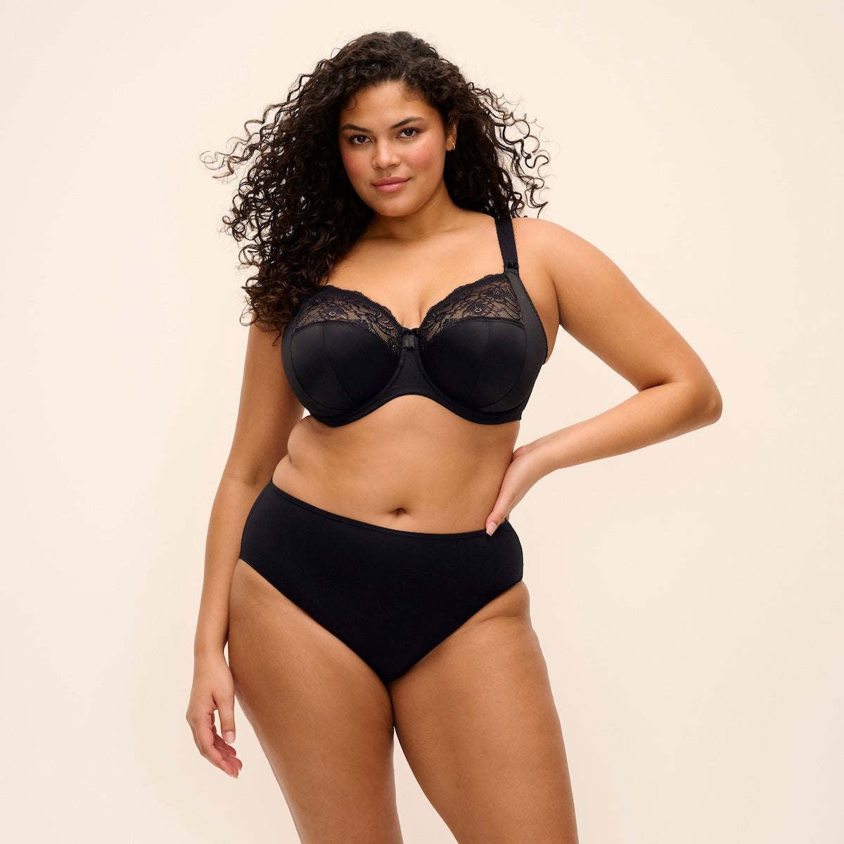 Elomi Morgan BH med bøjle, sort - EL4111 - BLK - Black