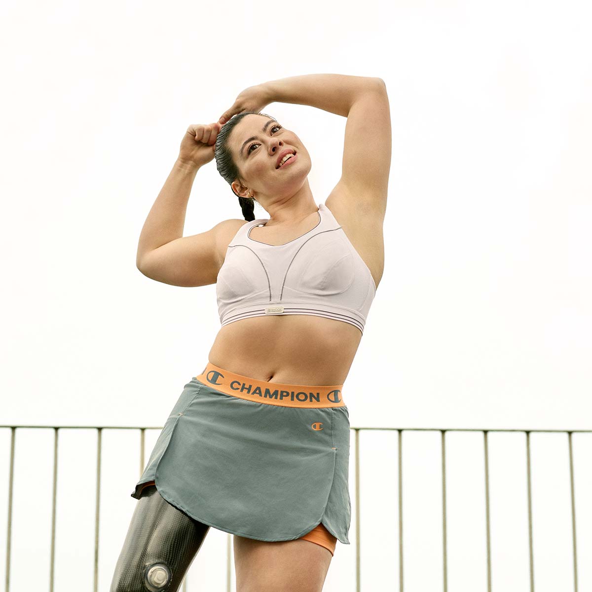 Shock Absorber Ultimate Run sports BH, hvid - U10046 - WW001 - White