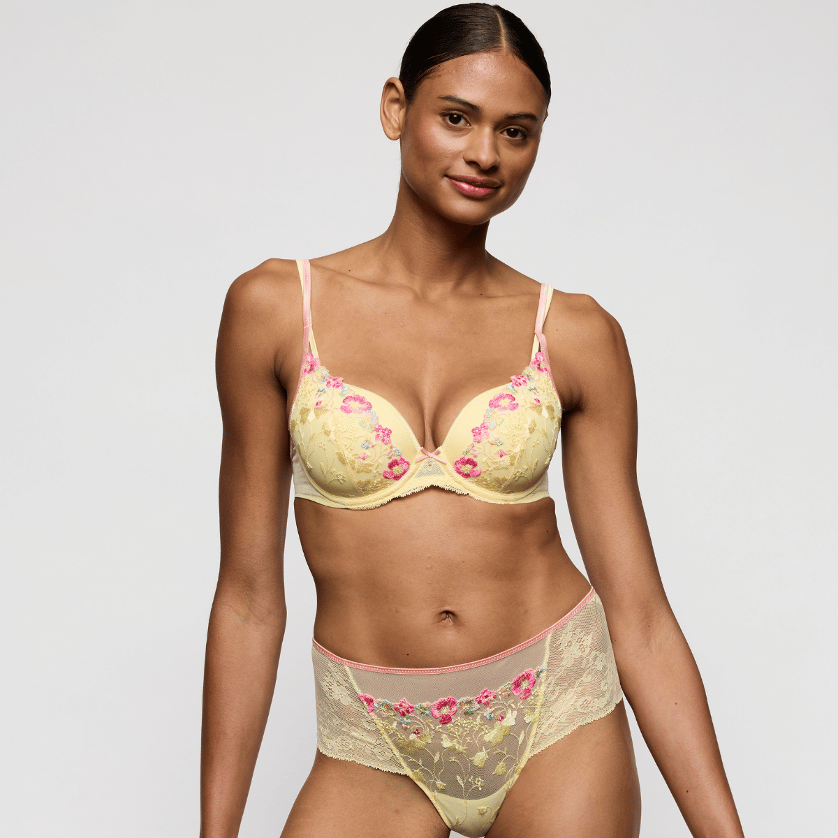 Marie Jo Lizelot BH med bøjle, gul - 0102896 - FRV - French Vanilla