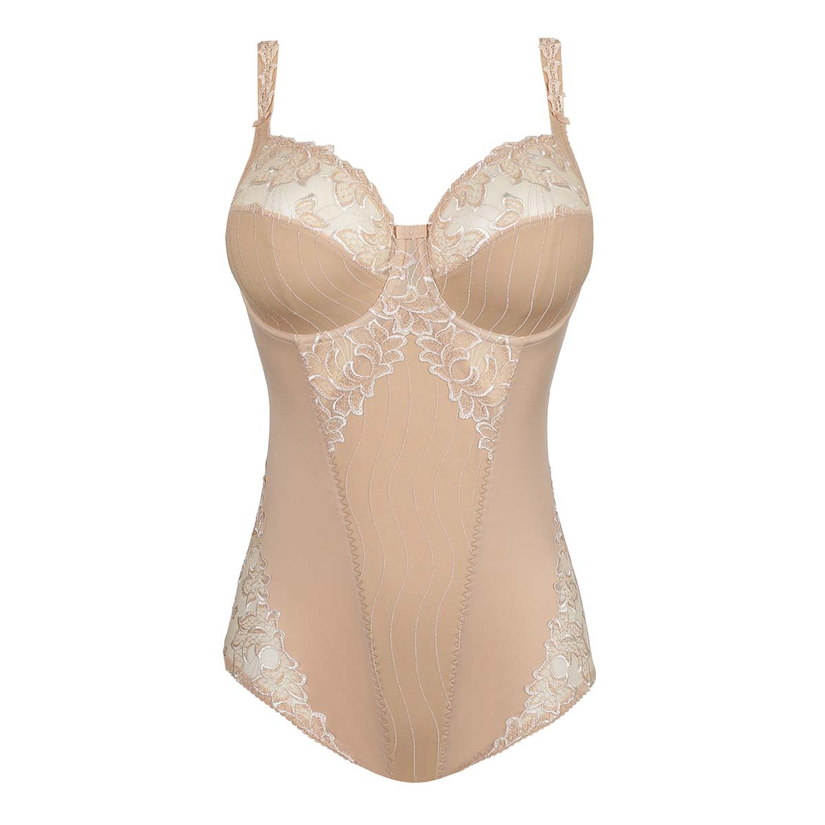 PrimaDonna Deauville bodystocking, beige - 0461810 - CAL - Caffé Latte