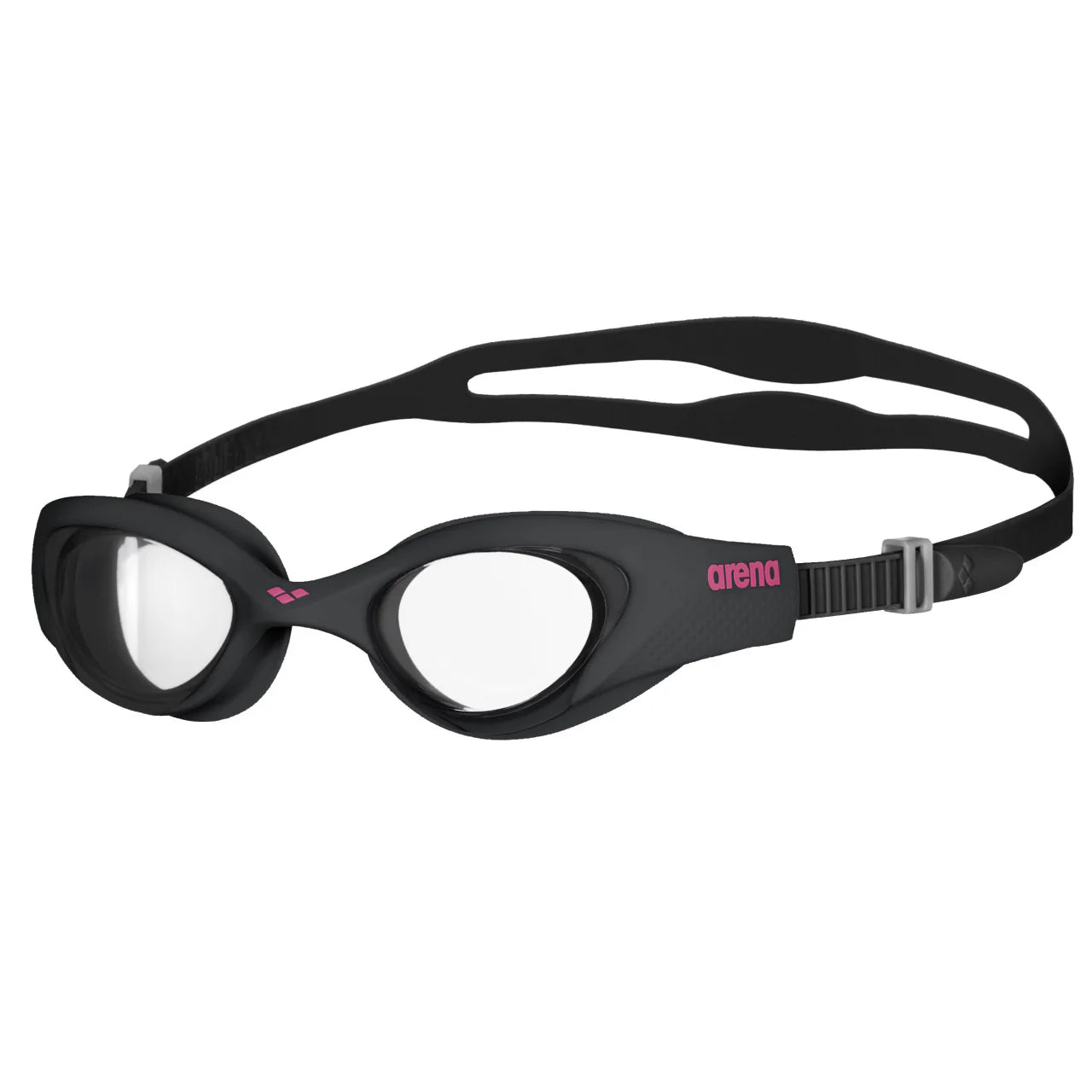 Arena The One svømmebrille, sort - 002756 - 103 - Clear-Black-Black