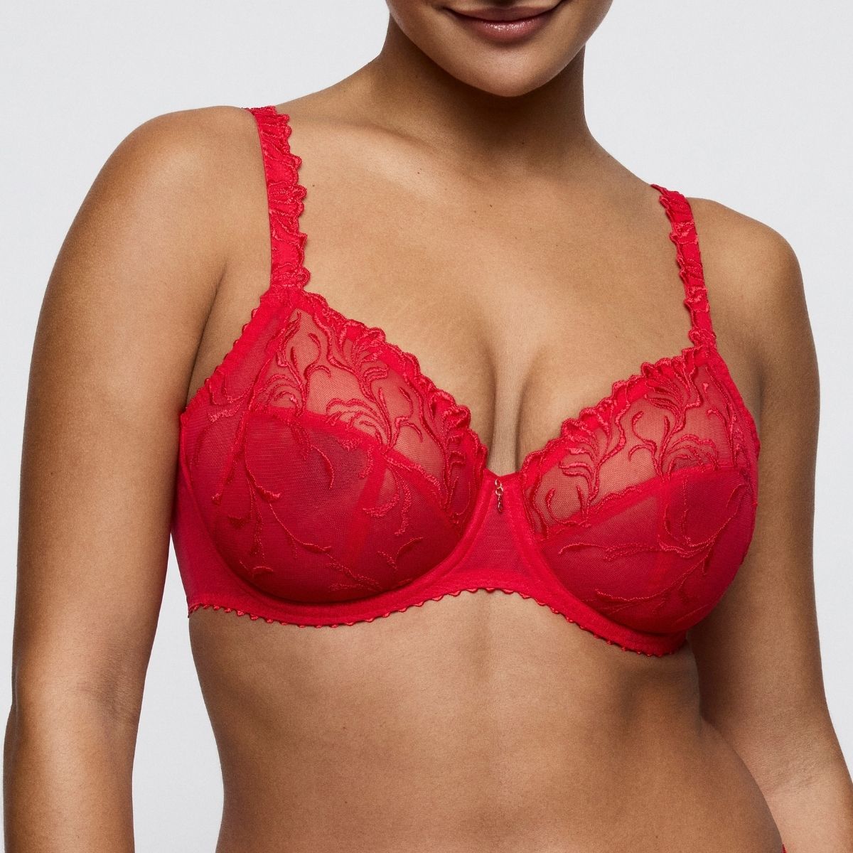 PrimaDonna Solisse full-cup BH, rød - 0163640 - TRR - True Red