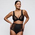 PrimaDonna Solisse plunge BH, sort - 0163644 - ZWA - Black