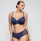 PrimaDonna Twist Twist Side hjerteformet BH, blå - 0242570 - IDF - Indigofera