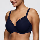 PrimaDonna Twist Wowgirl hjerteformet BH, blå - 0242600 - EVB - Evening Blue