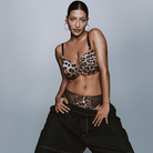 PrimaDonna Twist Giganni hjerteformet BH, leopard - 0242620 - LPB - Leopard Bloom