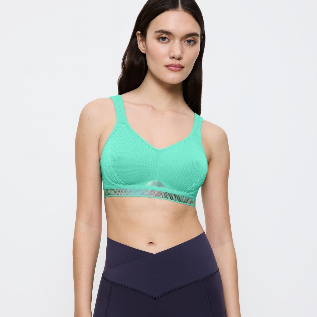 Triumph Triaction Cardio Flow P sports BH, mintgrøn - 10205923 - 6752 - Ice Drop