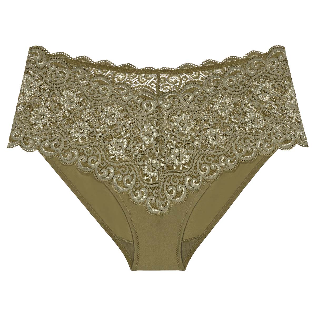 Triumph Amourette maxi trusse, grøn - 10210675 - 7309 - Martini Olive