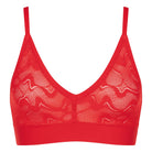 Sloggi Go Allround bralette top, rød - 10210986 - 0024 - Campari