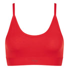 Sloggi Go Allround bralette top, rød - 10210986 - 0024 - Campari