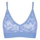 Sloggi Go Allround bralette top, blå - 10210986 - 00IB - Blue