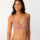 Sloggi Go Allround bralette top, lyserød - 10210986 - 6802 - Indian Summer