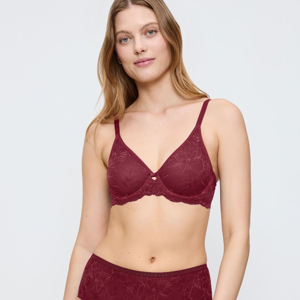 Triumph Amourette Charm W02 BH med bøjle, bordeaux - 10214458 - 6926 - Sweet Marsala