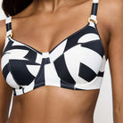 Triumph Summer Allure W bikini top med bøjle, multi - 10214546 - M016 - White - Dark Combination