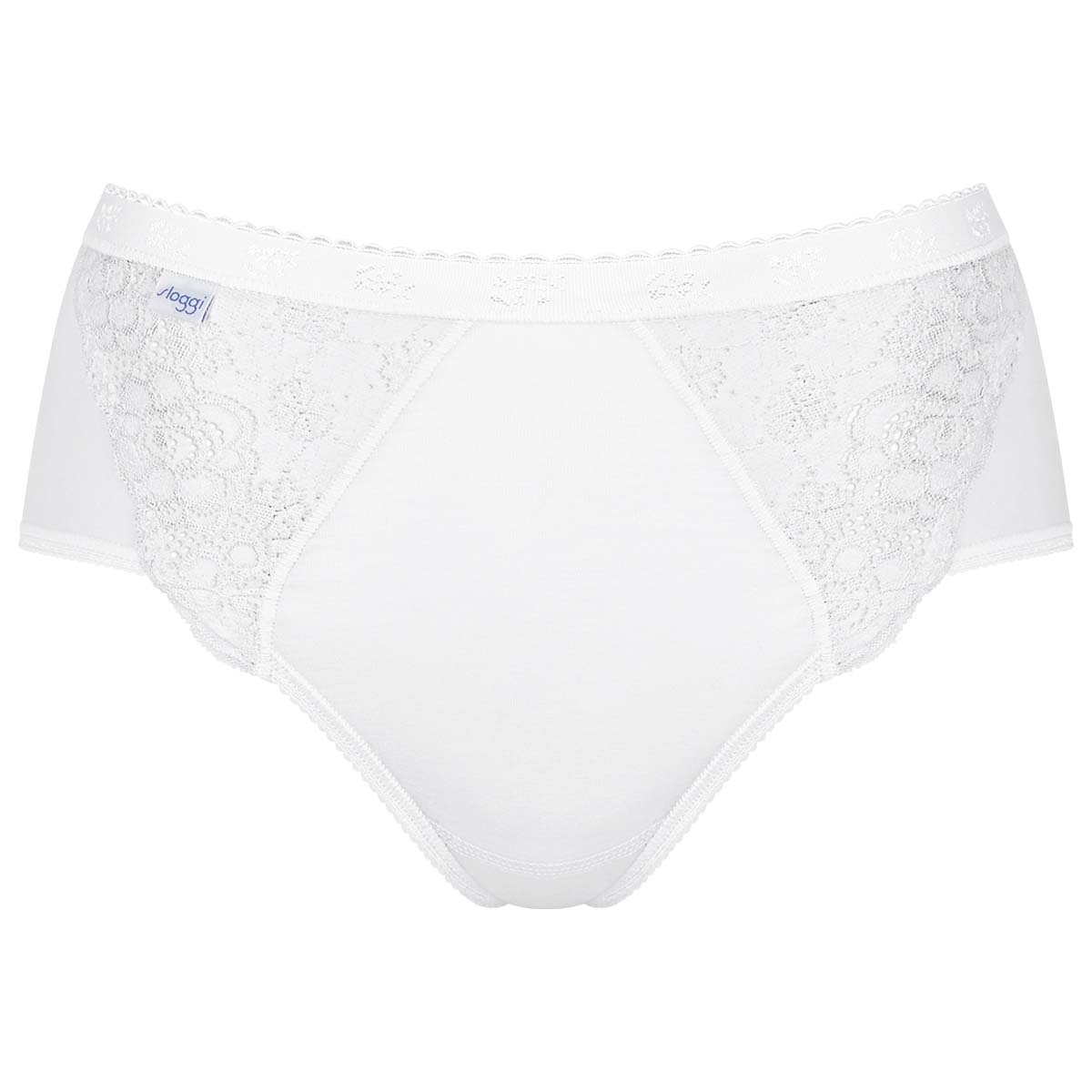 Sloggi Chic 4-pak midi trusse, multi - 10214674 - M007 - Blue