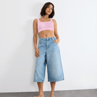 Sloggi Zero Feel 2.0 top, lyserød - 10217786 - 1588 - Floral Pink