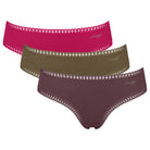 Sloggi Go Crush 3-pak hipster trusse, multi - 10219671 - M023 - Multi