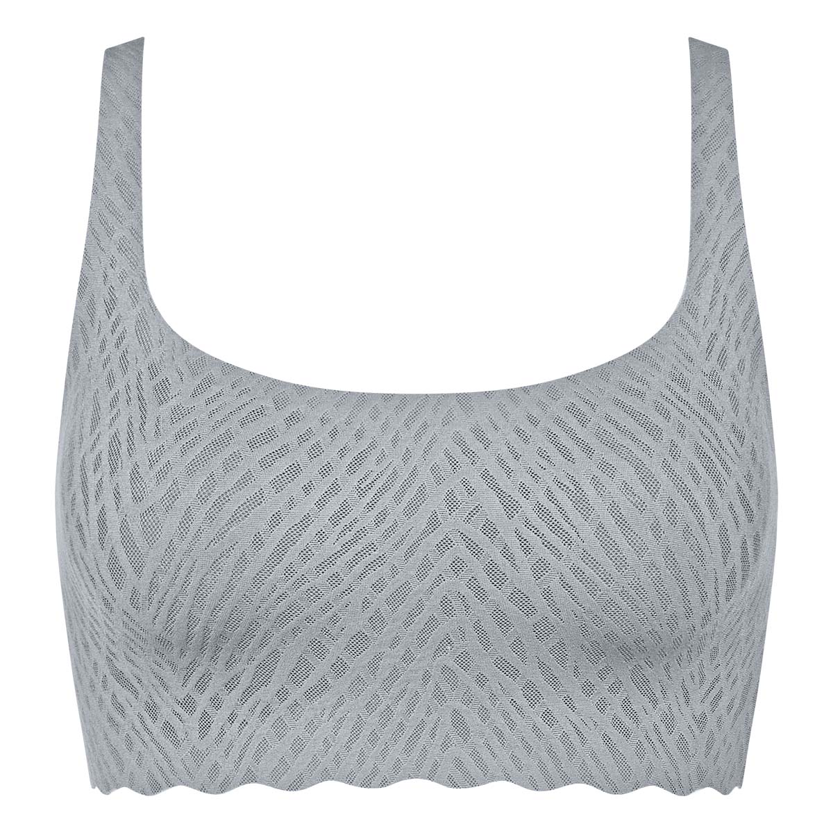 Sloggi Zero Feel Bliss BH top, grå - 10219678 - 3602 - Chrome