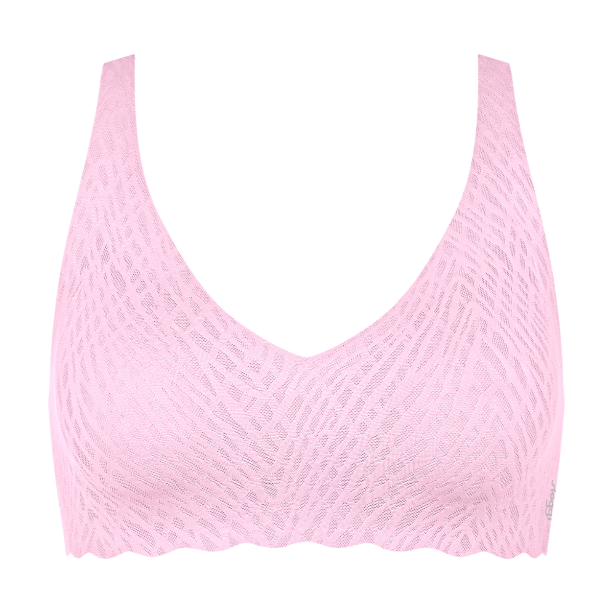 Sloggi Zero Feel Bliss BH top, lyserød - 10219688 - 1588 - Floral Pink