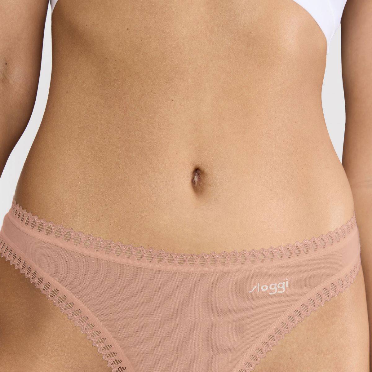 Sloggi Go Crush 3-pak g-streng, brun - 10219704 - 00ME - Cameo Brown